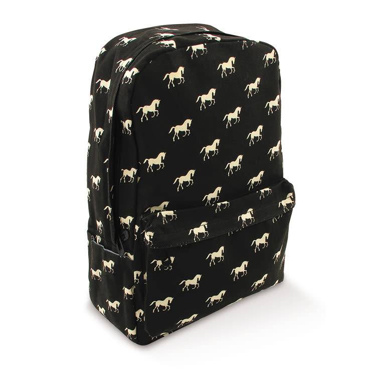 horse print backpack