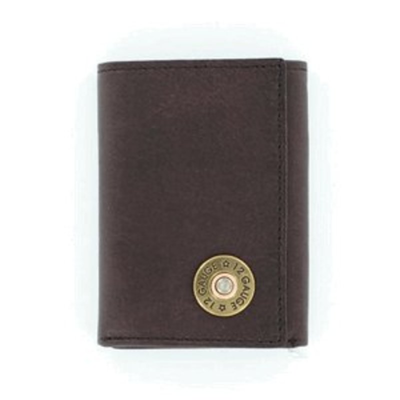 Nocona Wallet - Nocona Brown Bullet Tri-Fold