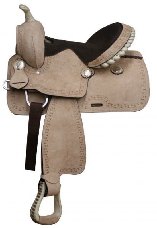 Double T 13" WIDE Roughout Youth Saddle