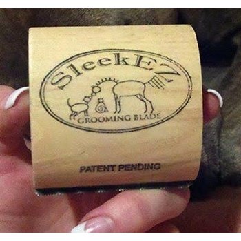SleekEZ® Grooming Tool - Small Wood Handle - 2.5"