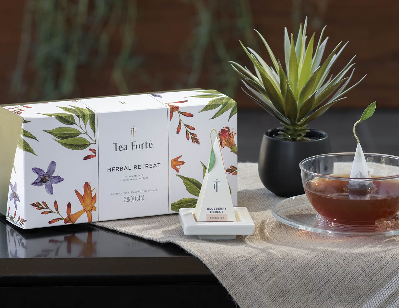 Tea forte Herbal Retreat Presentation Box