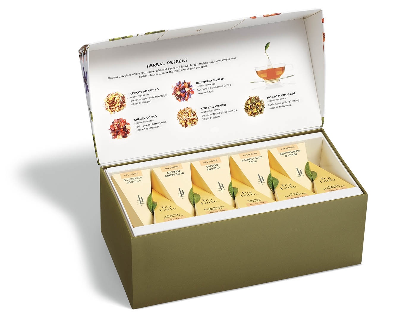 Tea forte Herbal Retreat Presentation Box