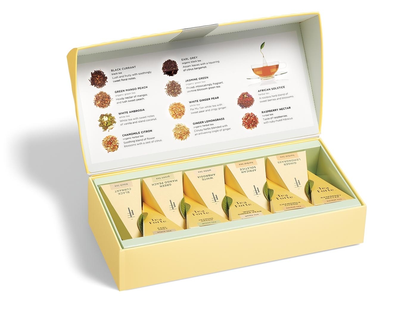 Tea forte Tea Tasting Assortment Petite Presentation Box