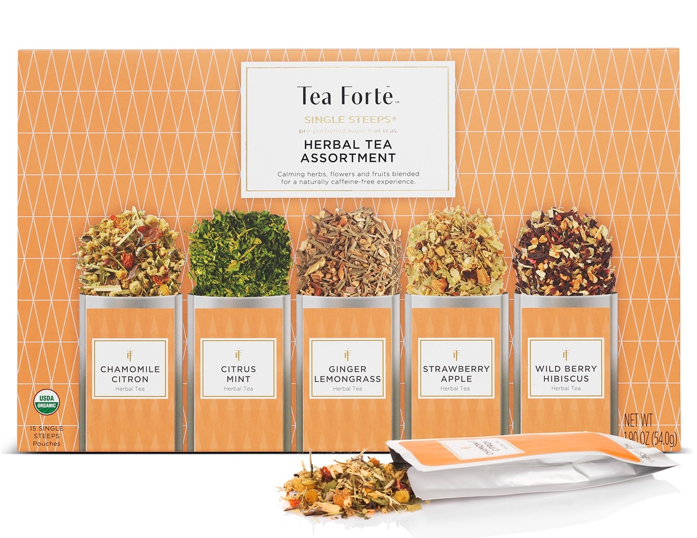 Tea forte Herbal Tea Single Steeps Sampler