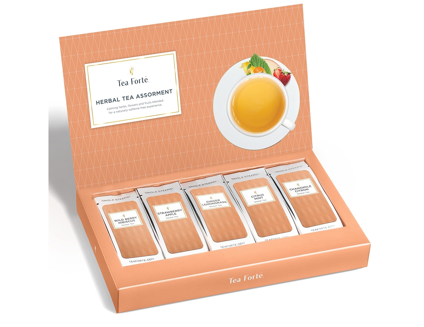 Tea forte Herbal Tea Single Steeps Sampler