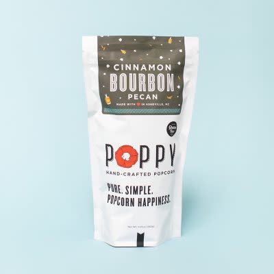 Poppy Handcrafted Popcorn Market Bag - Cinnamon Bourbon Pecan Popcorn