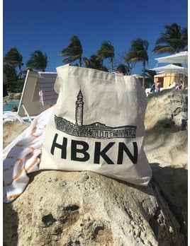 Hudson & Asher HBKN Canvas Tote Bag