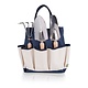 Picnic Time Large Garden Tote w/ Tools - Navy