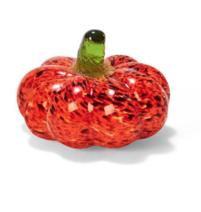 Two's Company Glass Mini Pumpkins