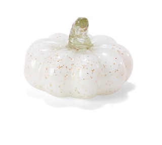 Two's Company Glass Mini Pumpkins