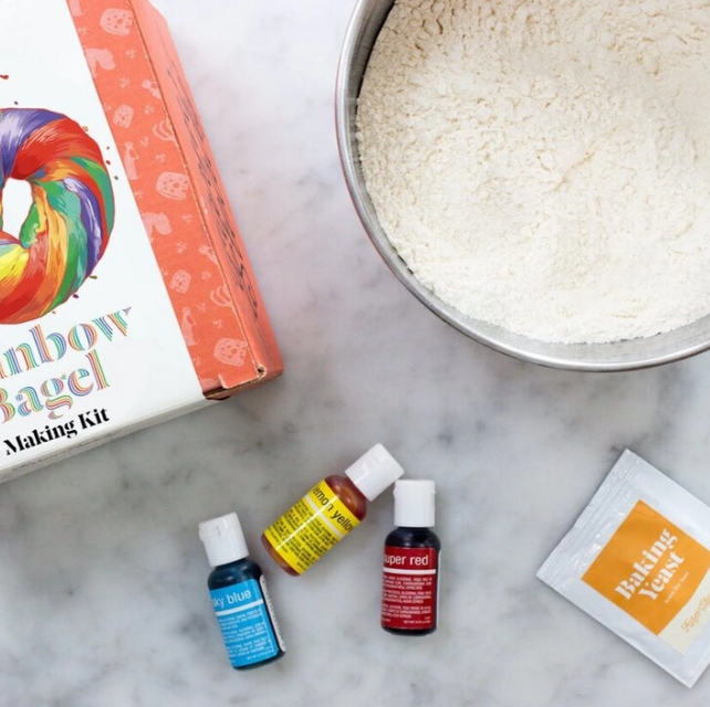 Farm Steady Rainbow Bagel Making Kit