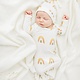 Emerson & Friends Rainbow Bamboo Gown & Hat Newborn Baby Gift Set
