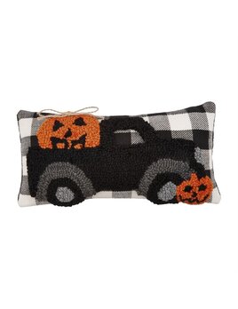 Mudpie Halloween Hooked Mini Pillow