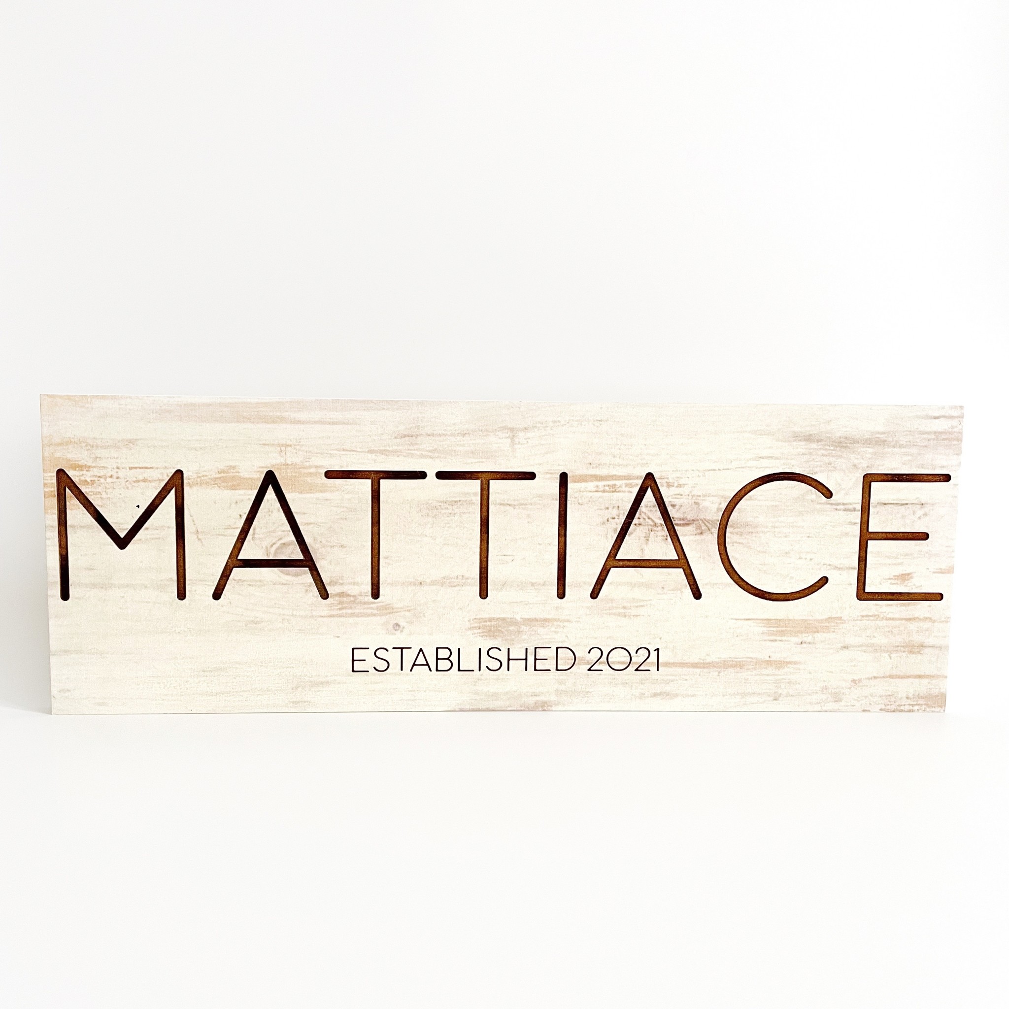 P Graham Dunn Personalized MDF Sign - Name