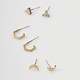 Scout Curated Wears Ella Stud Trio - Gold