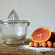 Creative Co-op Pressed Glass Juicer