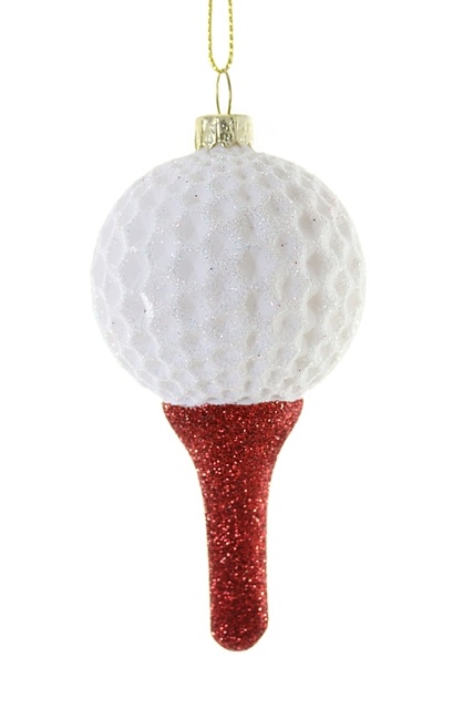 Cody & Foster Co. Golf Ball on a Tee Ornament
