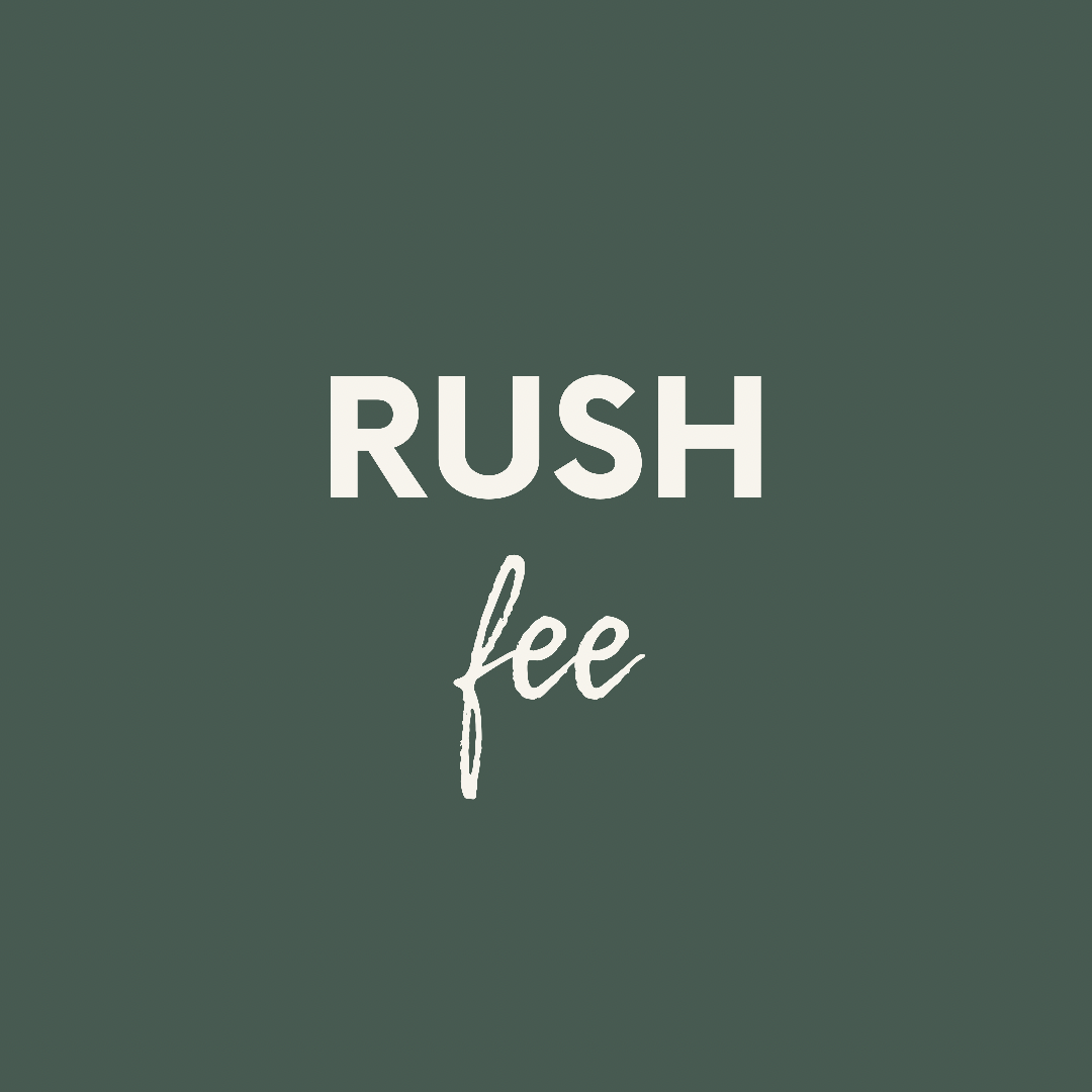 Personalized Rush Fee