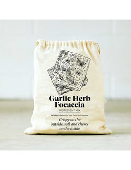 Farm Steady Garlic Herb Focaccia Baking Mix in Bag