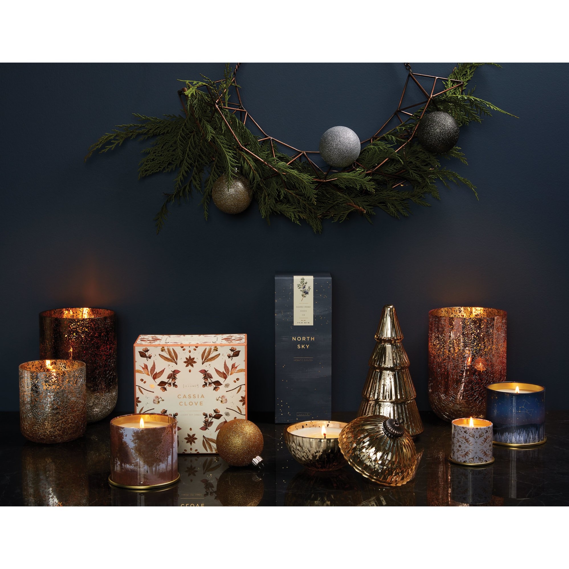 Illume North Sky Large Tin Candle