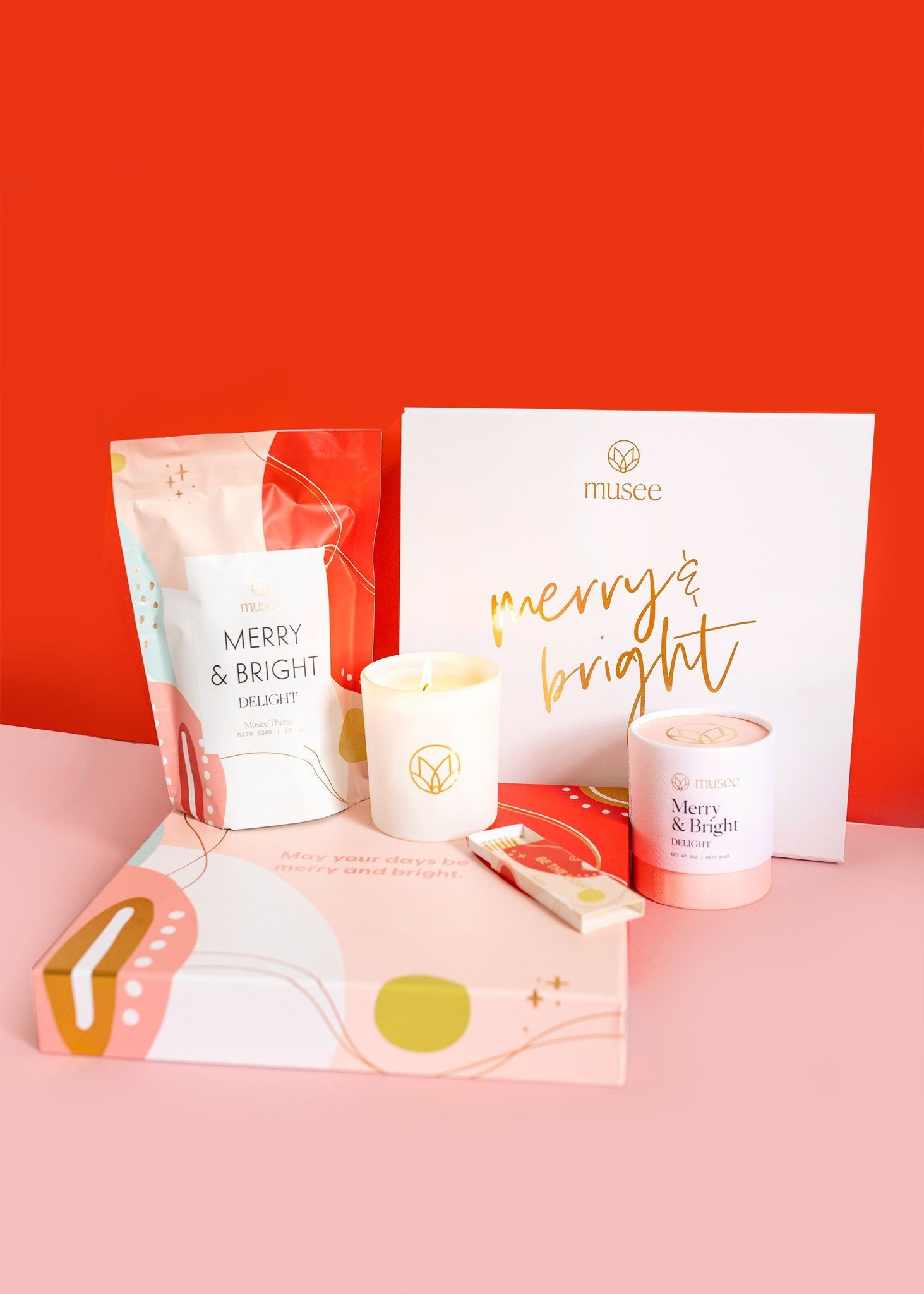 Musee Bath Merry and Bright Gift Set