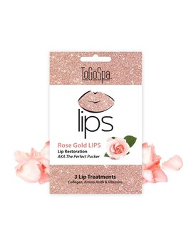 ToGoSpa Rose Gold Lips - The Perfect Pucker- 3 Pack