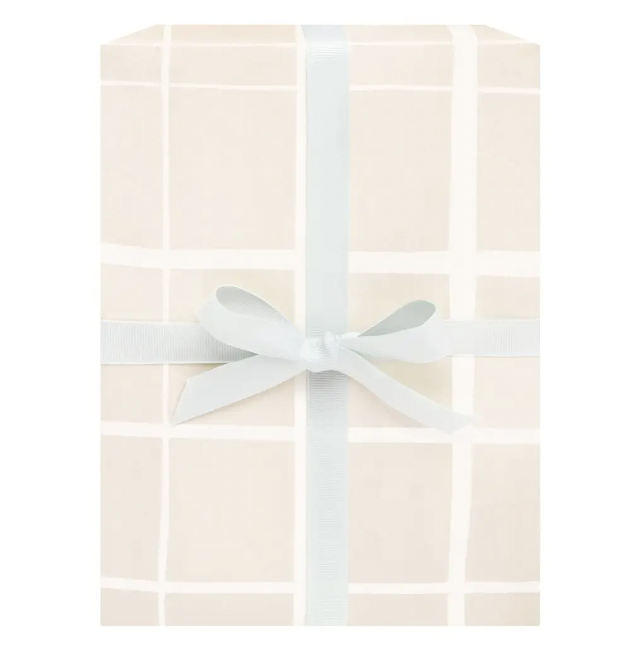 Our Heiday Honey Grid Gift Wrap -  Roll
