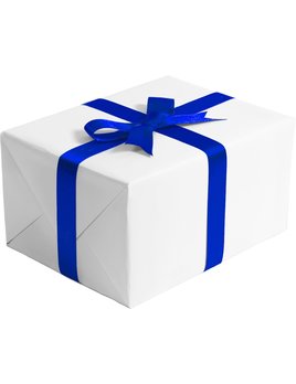 Jilson & Roberts White Matte Gift Wrap - Roll