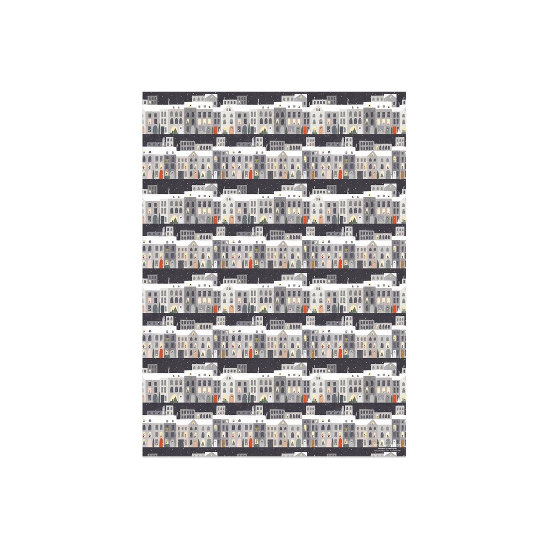 Red Cap Cards City Snow Rolls