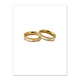 Socali Inc Temperament Shell Ring 18K Gold Plated