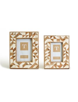 Two's Company Abstract Nature Photo Frame