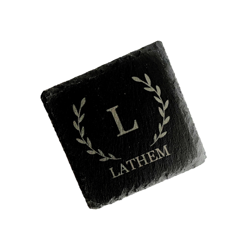 P Graham Dunn Personalized Slate Coasters - Square - Set of 4