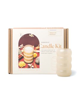 Paddywax Candle Making Kit 12 oz - Tobacco & Patchouli