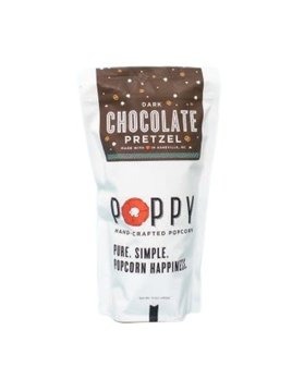 Poppy Handcrafted Popcorn Market Bag - Dark Chocolate Pretzel Popcorn