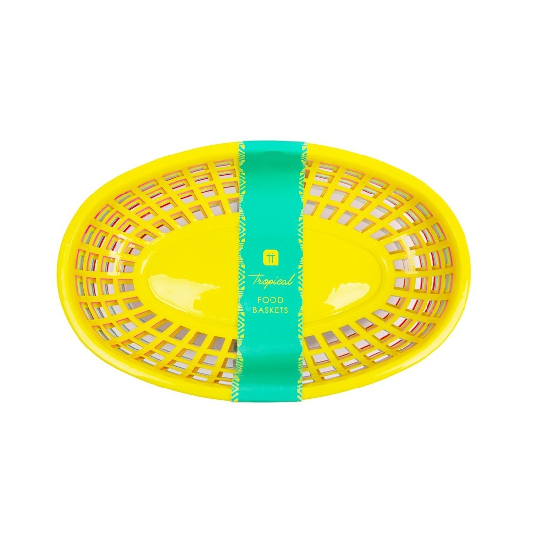 Talking Tables Cuban Fiesta Food Baskets - 6 Pack