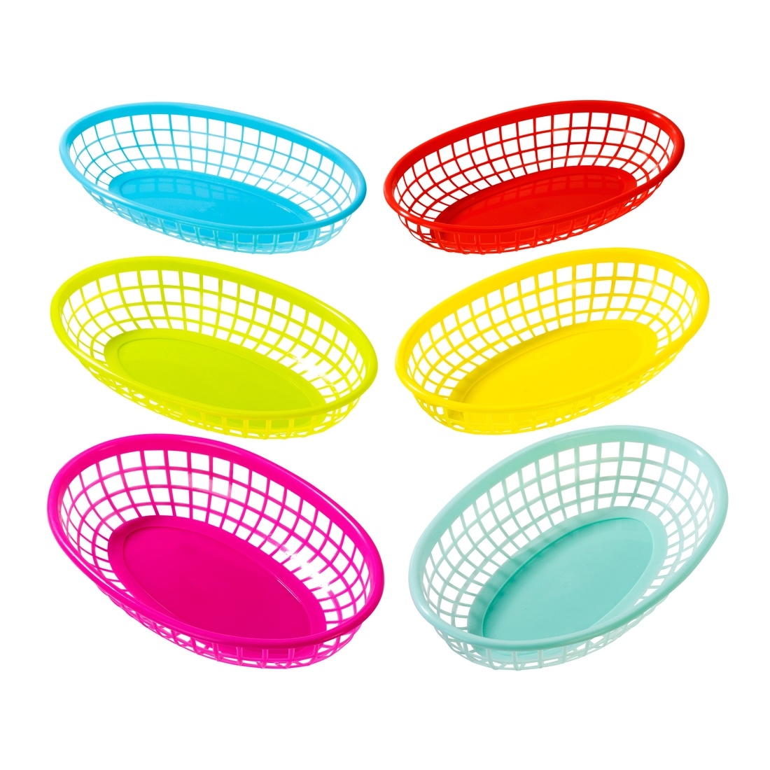 Talking Tables Cuban Fiesta Food Baskets - 6 Pack