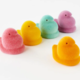 One Hundred 80 Degrees Flocked Peeps Boxed Multicolor Set of 5