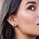 Scout Curated Wears Courtney Stud Trio - Gold
