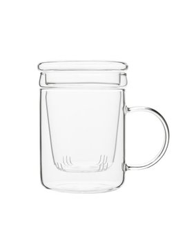 True Blake Glass Tea Infuser Mug