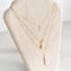 true by kristy jewelry The Point CZ Necklace Gold Filled