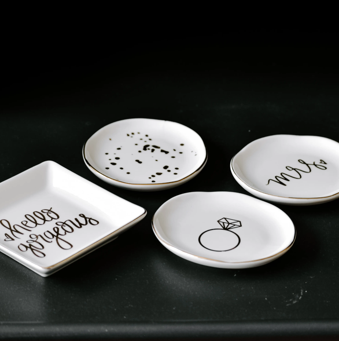 Sweet Water Decor Engagement Ring Jewelry Dish
