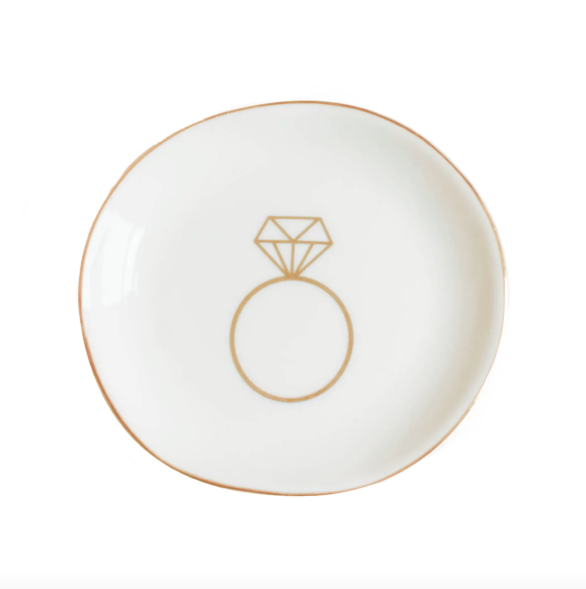 Sweet Water Decor Engagement Ring Jewelry Dish