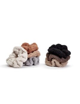 Two's Company Neutral Ground Scrunchie