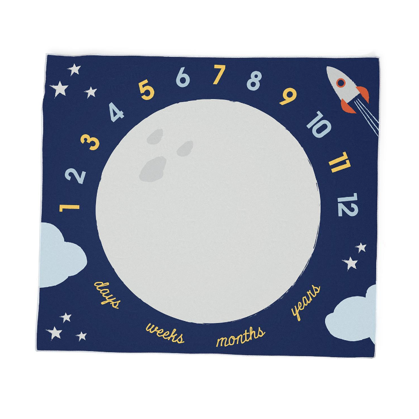 Two's Company Out of This World Milestone Mat/Curtain