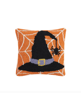 Peking Handicraft Witch Hat in Web Hook Pillow - Halloween