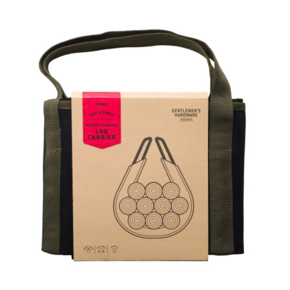 Gentlemen's Hardware Canvas Log Carrier