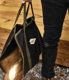 Gentlemen's Hardware Canvas Log Carrier