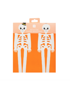 Talking Tables Halloween Skeleton Decorations - 2 Pack