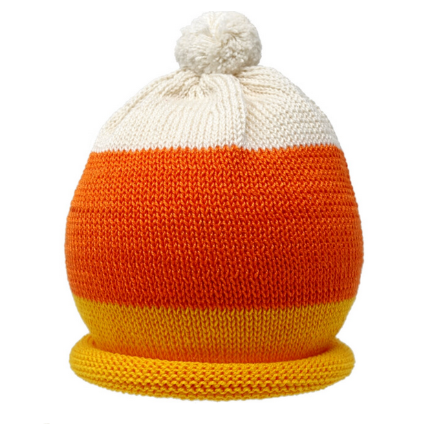 Melange Collection Candy Corn Baby Hat