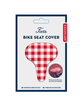 Kikkerland Gingham Bike Seat Cover